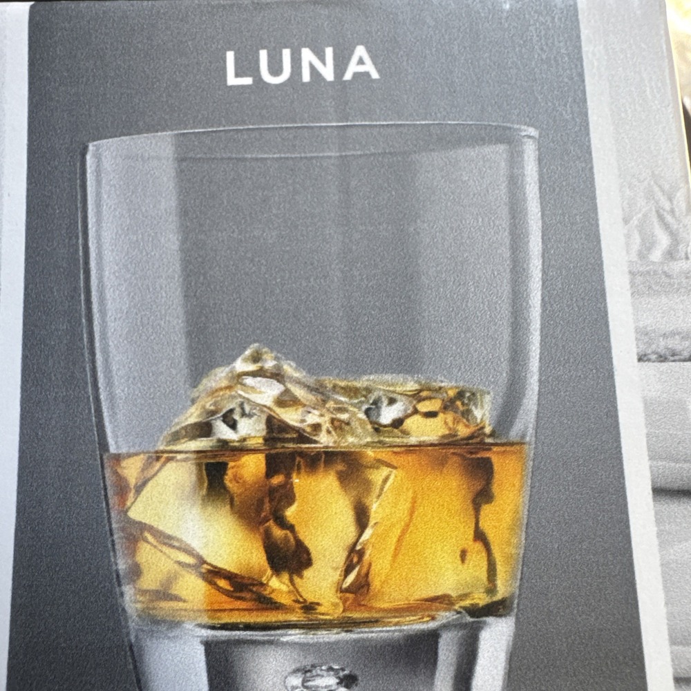 Bormioli Rocco Luna 11.75 Oz. Double Old Fashioned Dof Drinking Glasses For - Picture 10 of 13